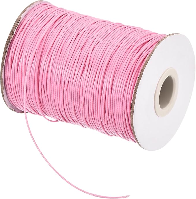MECCANIXITY Waxed Cord 0.8mm Waxed Polyester Cord 175 Yard Wax String by MECCANIXITY