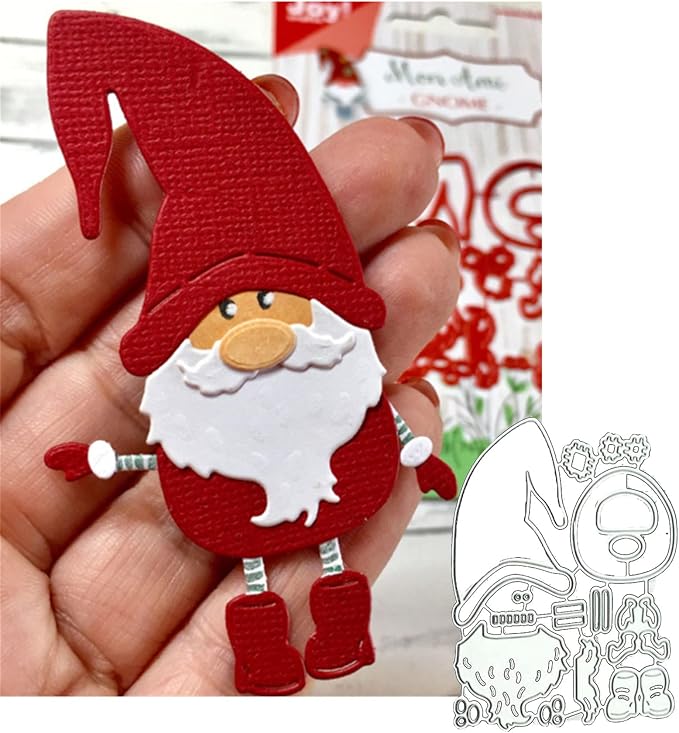Metal Cutting Dies DIY Merry Christams Embossing Stencil Template Scrapbooking - Image 4