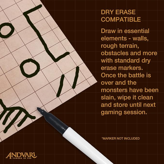 GSM Brands Battle Mat with Grid - Image 6