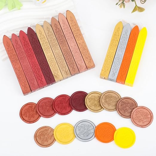 26Pcs Wax Seal Sticks with Wicks, Packaging Decoration - Image 3