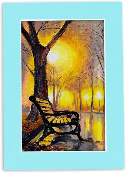 Pack of Ten 8.5x11 Mats Bevel Cut - Image 7