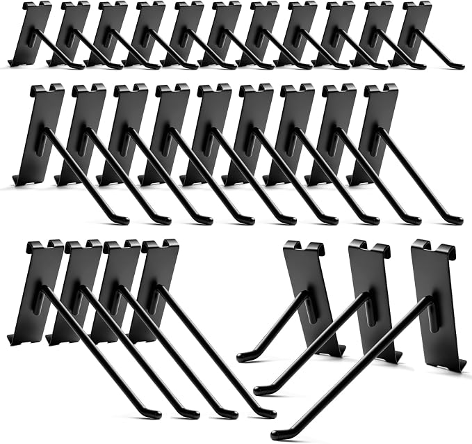 Gridwall Hooks 4 Inch 6 Inch 8 Inch, 60 Pack Heavy Duty Display Hook by YGPHO