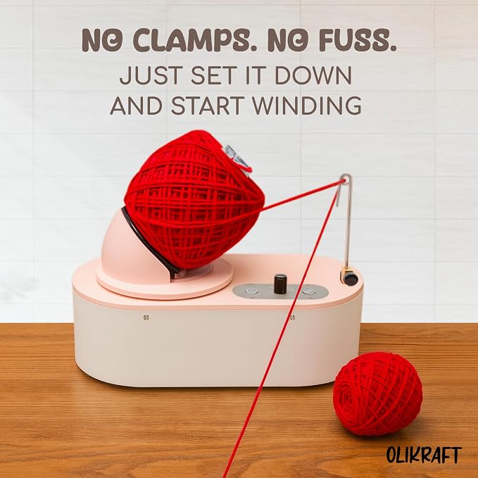 Olikraft Tabletop Electric Yarn Winder - Image 5
