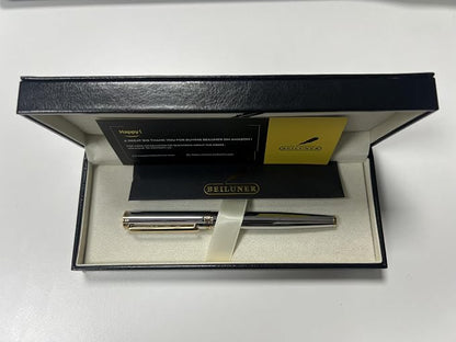 BEILUNER Silver Chrome Fountain Pen, Stunning Luxury - Image 11