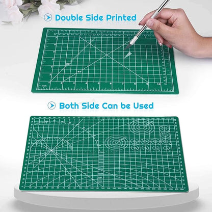 anezus Self Healing Sewing Mat, Rotary Cutting Mat Double Sided 5-Ply Craft - Image 4