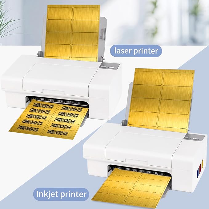 STARLIBOO Shipping Labels Stickers, Permanent Adhesive Stickers - Image 3