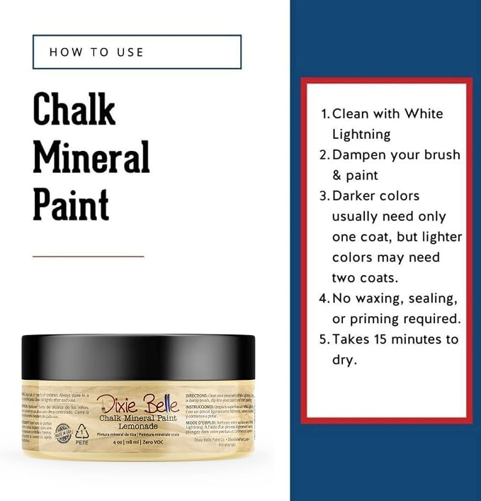 Dixie Belle Paint Company Chalk Finish Furniture Paint - Image 3