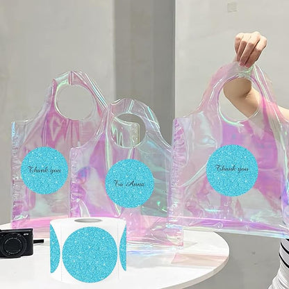 3" Holographic Thermal Label Stickers, Round Direct Thermal Label Stickers - Image 6