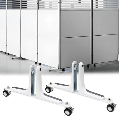 MYOYAY 2 Packs Room Divider Stand, Folding Room Divider Feet - Image 4
