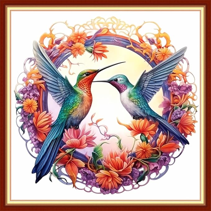 Magxvouy Cross Stitch Kits Stamped Full Range of Embroidery Kits, Cross Stitch by MagxvouyCrossStitchKits