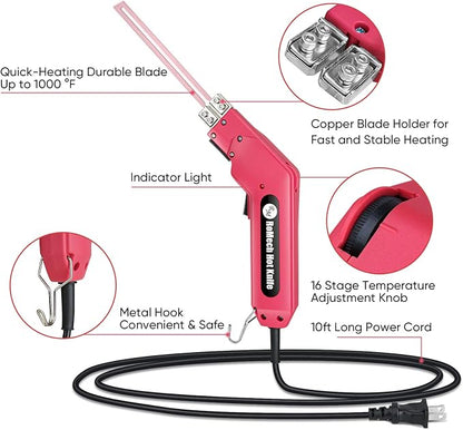ROMECH Foam Cutter Pro Electric Hot Knife, 200W Styrofoam Cutting Tool Kit- - Image 2
