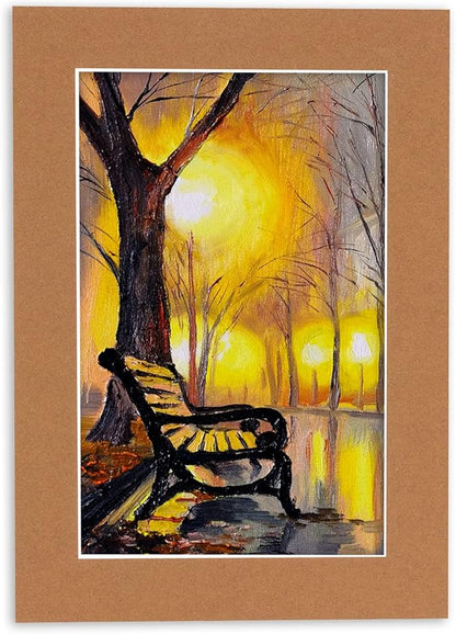 Pack of 25 Acid Free 11x14 Mats Bevel Cut - Image 7