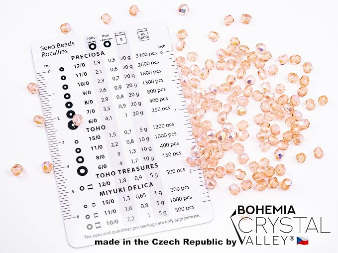 Bohemia Crystal Valley Czech Glass Beads & Japaneese TOHO Seed - Image 3
