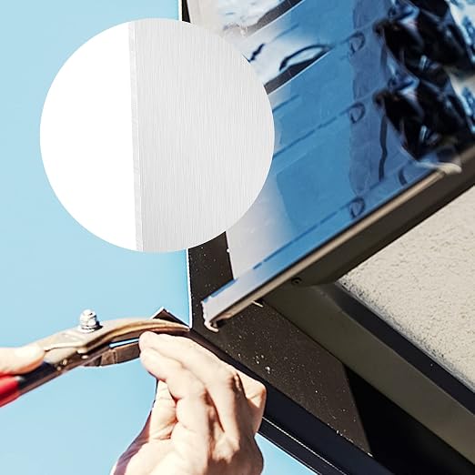 6061 Aluminum Sheet 12 x 12 x 1/4 Inch, Heavy Duty Metal Aluminum Sheet - Image 6