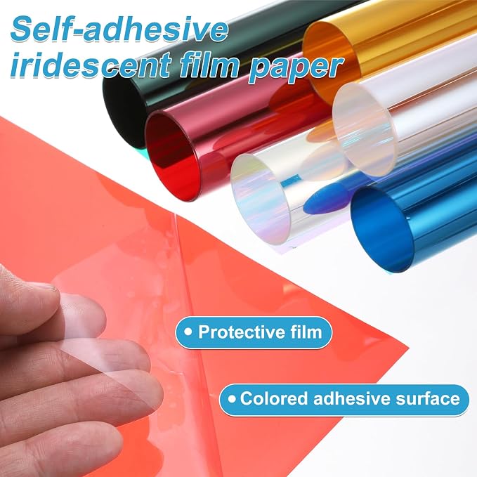MECCANIXITY Iridescent Window Film, Light Gray - Image 4