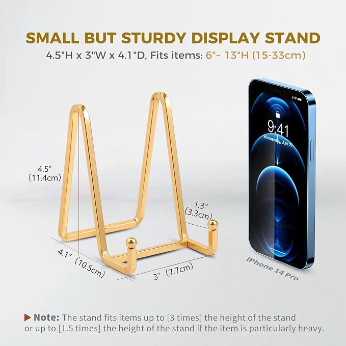 Plate Holder Easel Display Stand - Image 2