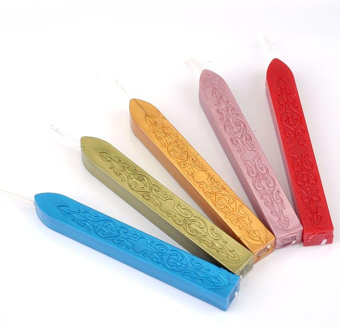 Yoption 5 Pcs Totem Fire Manuscript Sealing Sticks by Yoption