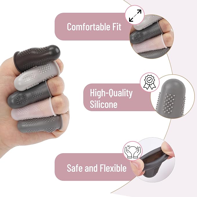 Mr. Pen- Hot Glue Gun Finger Protectors, Silicone Finger Protectors, Rubber - Image 4