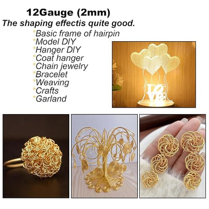 12 Gauge Aluminum Wire 35 Yards Anodized Metal Wire - Image 4