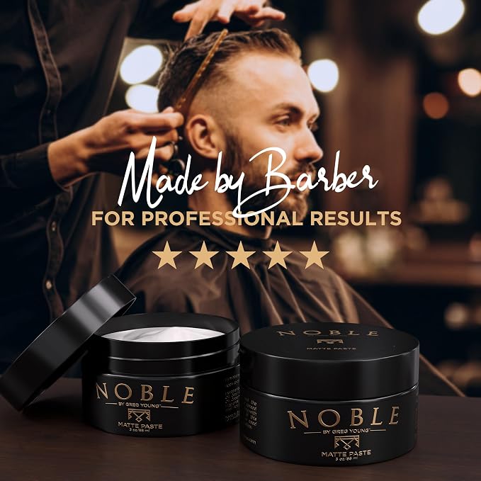 Strong Hold Matte Hair Paste | Flexible & Long-Lasting Sculpting Paste - Image 5