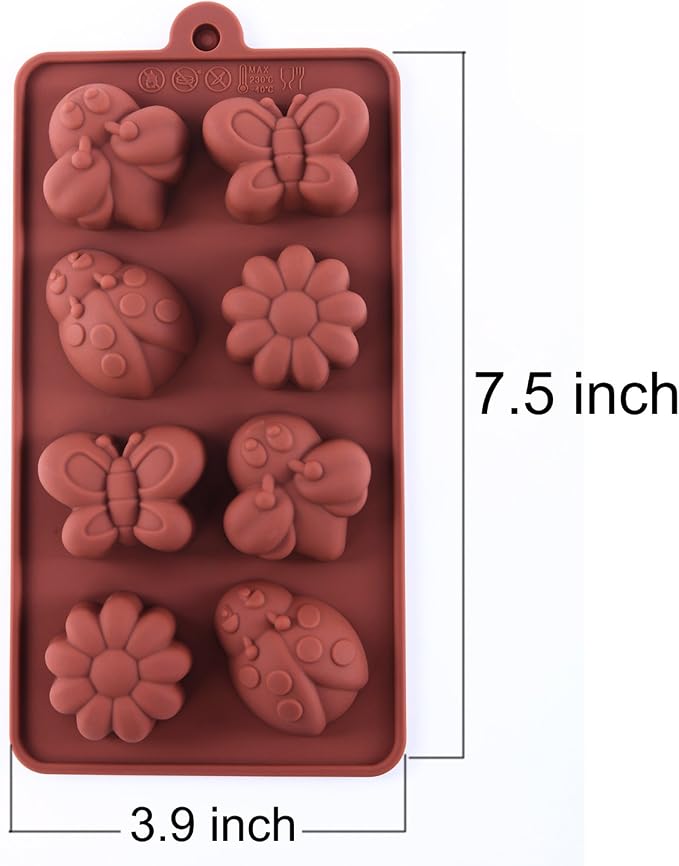 Silicone Molds Non-stick Chocolate Candy Mold, Soap Molds, Silicone Baking mold - Image 3