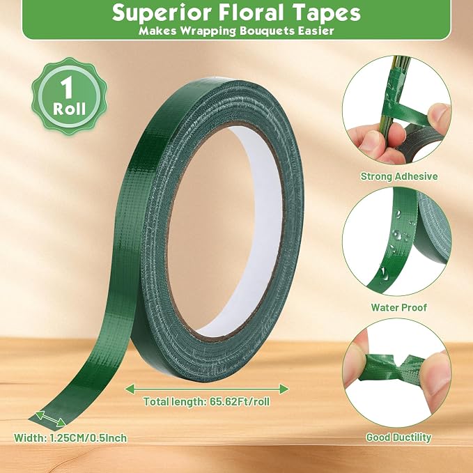 MAPVOLUT Premium Floral Foam Blocks & Waterproof Floral Tape - Image 4