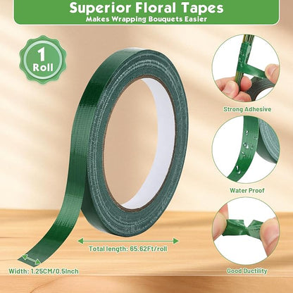 MAPVOLUT Premium Floral Foam Blocks & Waterproof Floral Tape - Image 4