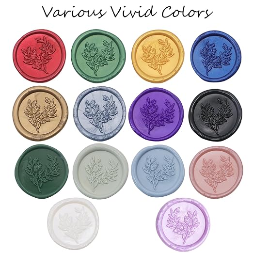 Lilac Purple Wax Seal Sticks 26pcs, Andotopee Glue Gun Wax Seal Sticks - Image 4