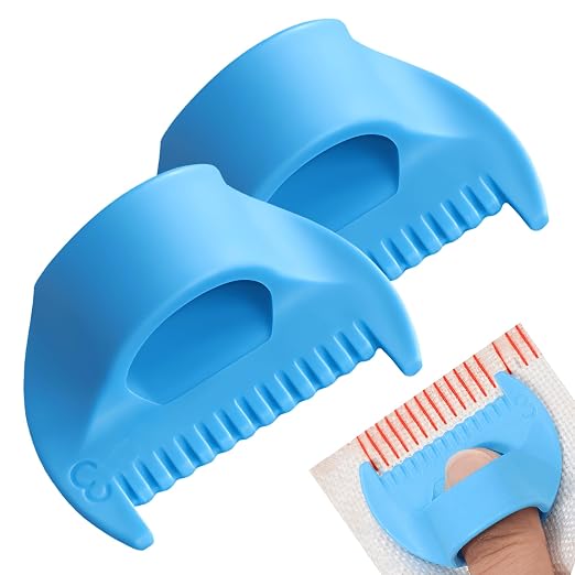 2 PCS 3mm Edge Lock Seam Guide, Mini Sewing Finger Ruler by Unknown