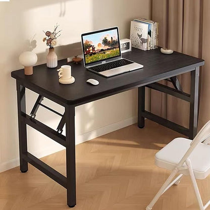 39.4 Inch Foldable Desks for Small Spaces, Foldable Desk No Assembly, Small by Unknown