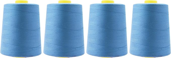 Mandala Crafts 4 Pack of Serger Threads Cones Spools by MandalaCrafts