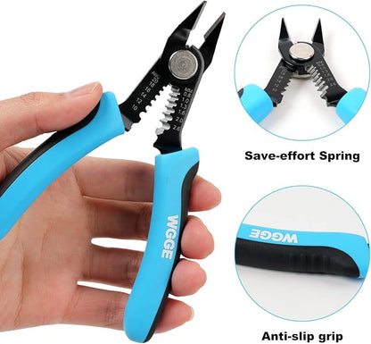 WGGE Wire Cutters Precision Flush Pliers - Image 3