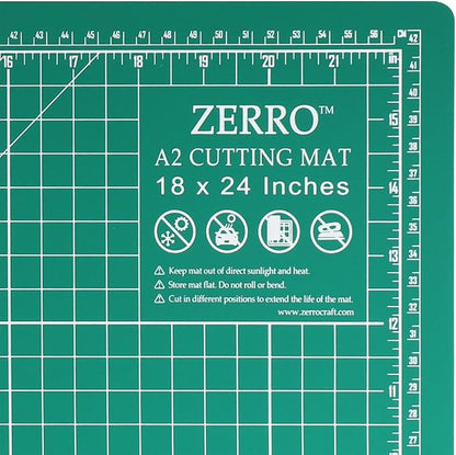 ZERRO Cutting Mat 18" x 24" Self Healing Professional Double Sided Sewing - Image 3