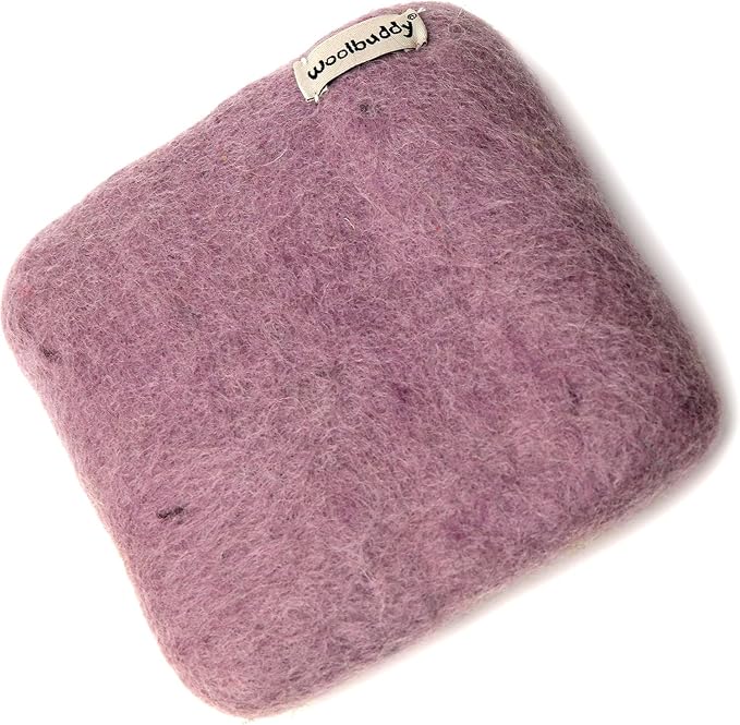 Woolbuddy Needle Felting Wool Mat – 6x6x1.5 Inch Pad by Woolbuddy