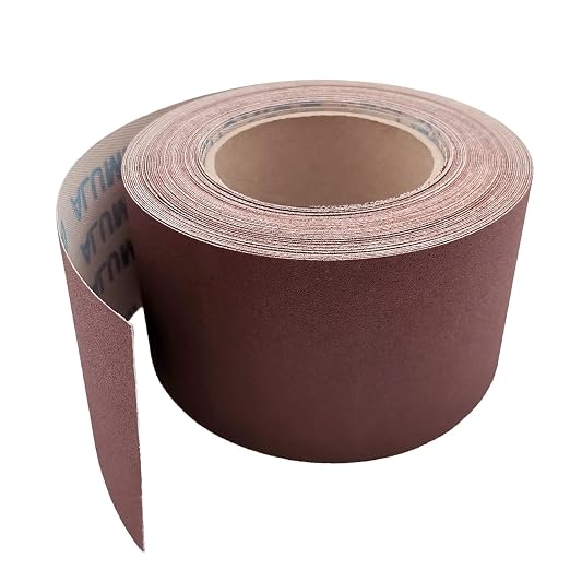 600 Grit Sandpaper Roll, 3 Inch x 49 Feet Emery Cloth Roll Aluminum Oxide - Image 4