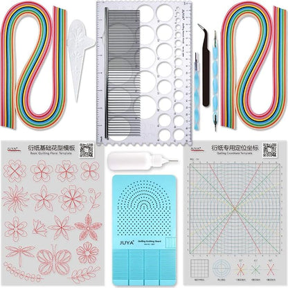 JUYA Quilling Paper and Tools Classic Set QK10 by JUYACrafts