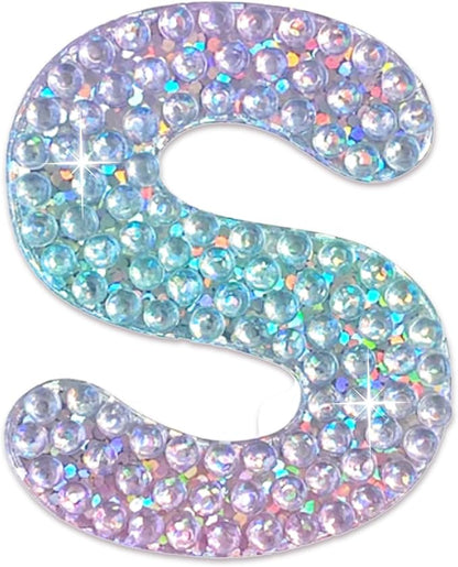 StickerBeans® Rhinestone Alphabet Letter Sticker S by StickerBeans
