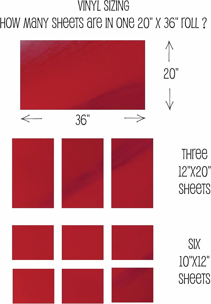 Threadart Metallic Silver Heat Transfer Vinyl Film | Custom Cut Roll 20" Wide - Image 6