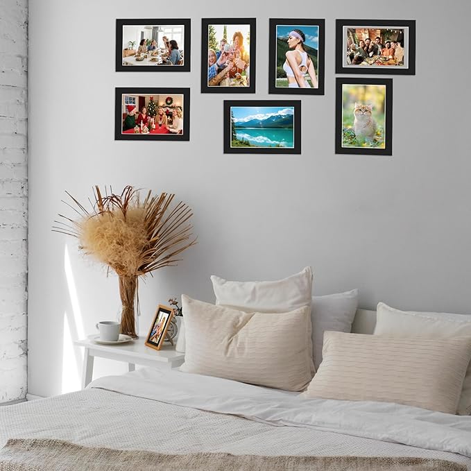 15 Pack 12x16 Black Picture Mats, Frame Mattes - Image 6