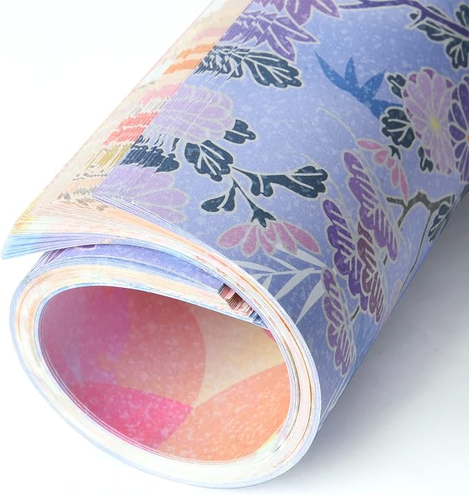 Origami Paper Kit 100 Sheets 6 Inch Square Double Sided Color 20 Vivid Colors - Image 6