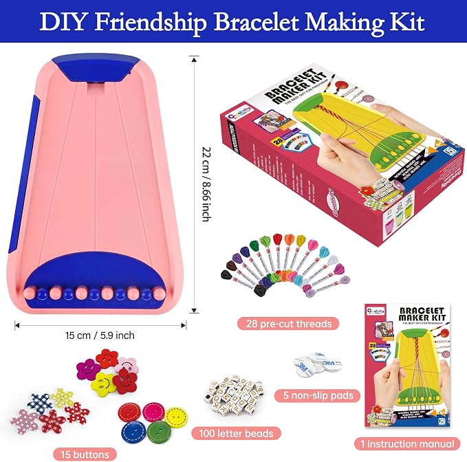 Rdfmy Friendship Bracelet Making Kit - Image 4