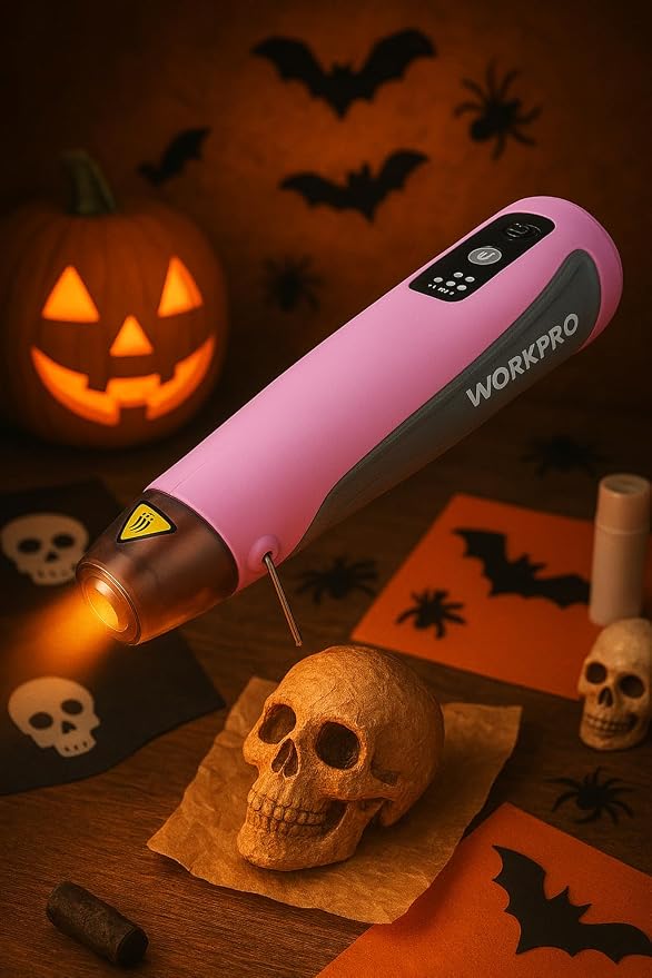 WORKPRO 7.2V Mini Cordless Heat Gun, 680℉ Hot Air Gun - Image 2