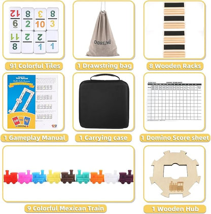 Mexican Train Dominoes Set - Image 3