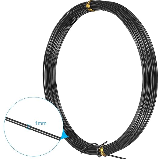 TecUnite Aluminum Craft Wire for Sculpting Armature Bendable Craft Wire for DIY - Image 2