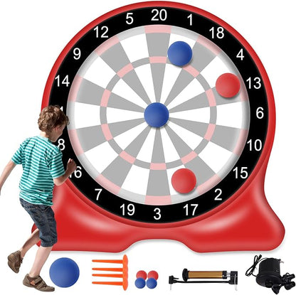Giant Inflatable Dart Board, 6.5FT Outdoor Games by DailySee