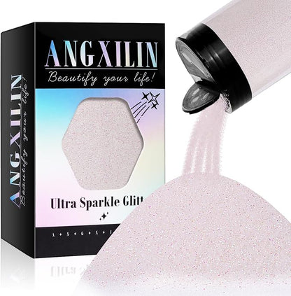 High Capacity 260g Iridescent Fine Glitter, Shaker Bottle Fine Glitter by ANGXILIN