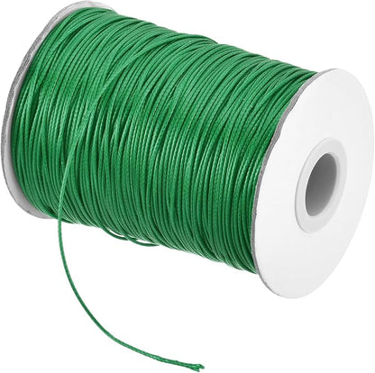 MECCANIXITY Waxed Cord 0.8mm Waxed Polyester Cord 175 Yard Wax String by MECCANIXITY