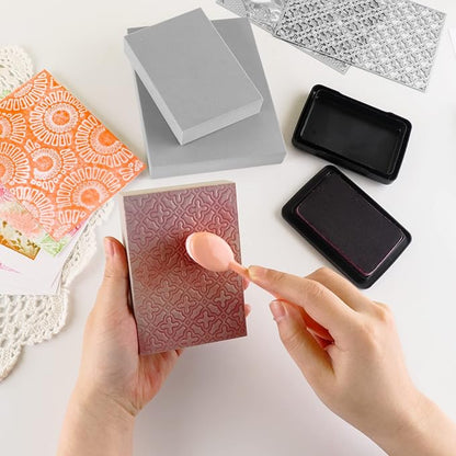BAOFALI 4 Pcs Stamping Foam Grey Moldable Foam Stamps Plastic Dry Foam Stamp - Image 5