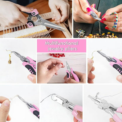 Toolour Jewelry Pliers Set Jeweler Making Tools - Image 4