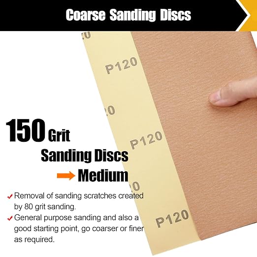 150 Grit Sandpaper Set - Image 2